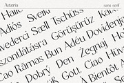 Asteria // A Modern Sans Serif Font, a Sans Serif Font by Megs Lang (Thumbnail 11 of 14)