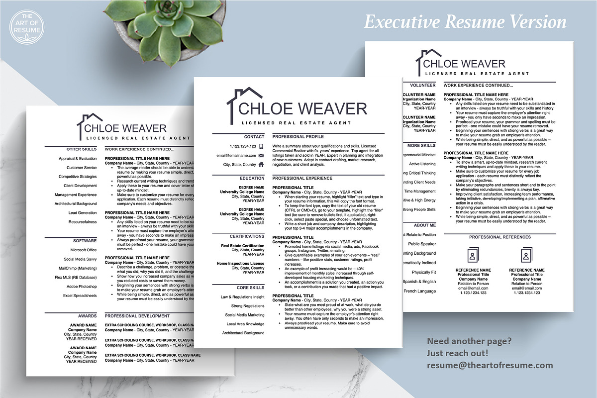 Realtor Resume | Architecture Resume, a Resume Template by The Art of Resume (Photo 3 of 8)