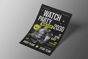 Black World Cup Match Flyer, a Flyer Template by Neermana (Thumbnail 3 of 4)