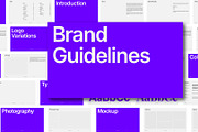 Brand Guidelines Template, a Presentation Template by Evloxx Studio (Thumbnail 1 of 3)