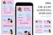 Nail Tech Acuity Scheduling • Canva, a Websites & App Template by OniriqveDesigns (Thumbnail 1 of 8)