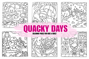 Quacky Days For Kids & Adults, a Seasonal Illustration by Coco Bloom (Thumbnail 1 of 4)