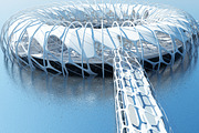 Futuristic Architectural Structure17, an Architecture 3D Model by Giimann (Thumbnail 26 of 29)