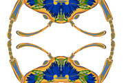 Cornflower Beetle Seamless Vector, a Pattern Graphic by NayaChu (Thumbnail 6 of 9)