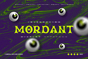 Mordant | Display Typeface, a Serif Font by Brew & Butcher Studio (Thumbnail 1 of 9)