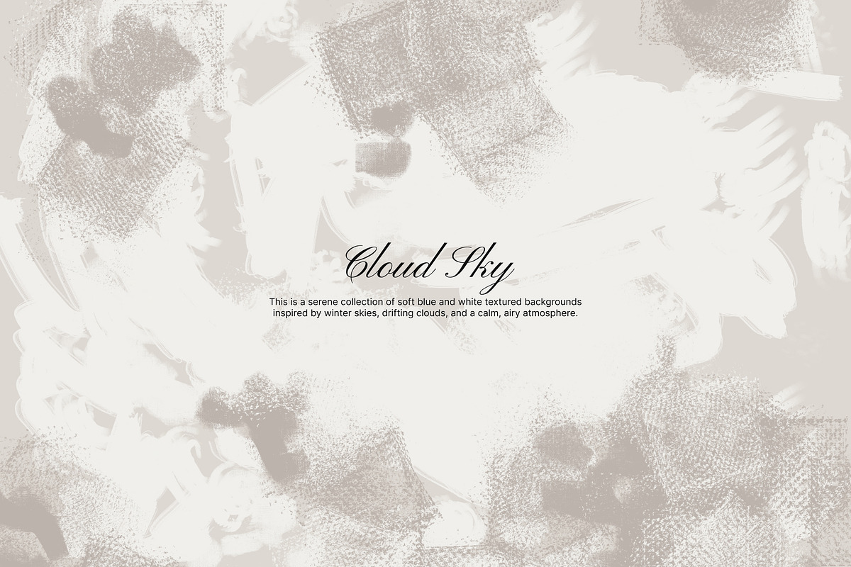 Cloud Sky: textured backgrounds, a Background Graphic by Yuliia Lashevska (Photo 2 of 9)