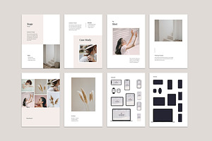 MONA A4 MediaKit Powerpoint Template