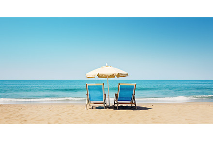 Summer day on the beach, bright sun, a Nature Photo by ZinetroN