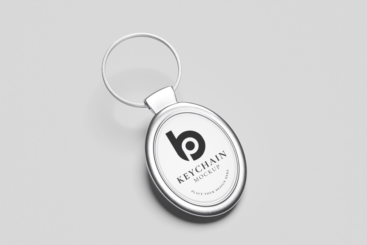 Keychain Mockup, a Merchandise Mockup by AndikaGraphic (Photo 5 of 6)