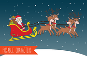 Characters: Christmas Collection, an Illustration by Glimy (Thumbnail 2 of 3)