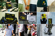 47 Urban Merchandise Mockups Bundle, a Mockup by Vitora Mockup (Thumbnail 1 of 20)
