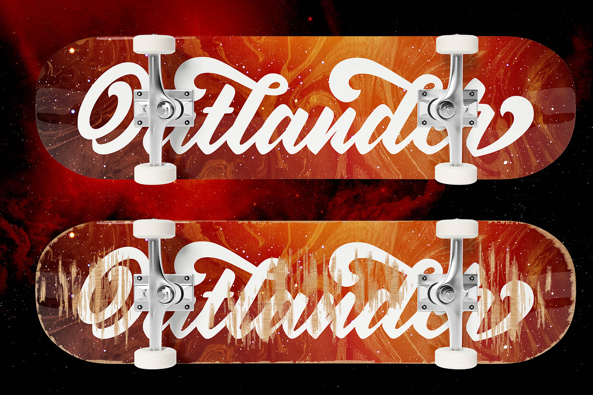 Oatlander - Authentic Bold Script preview 4