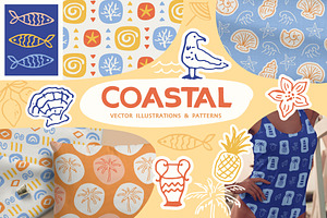 COASTAL - Summer Graphics Bundle