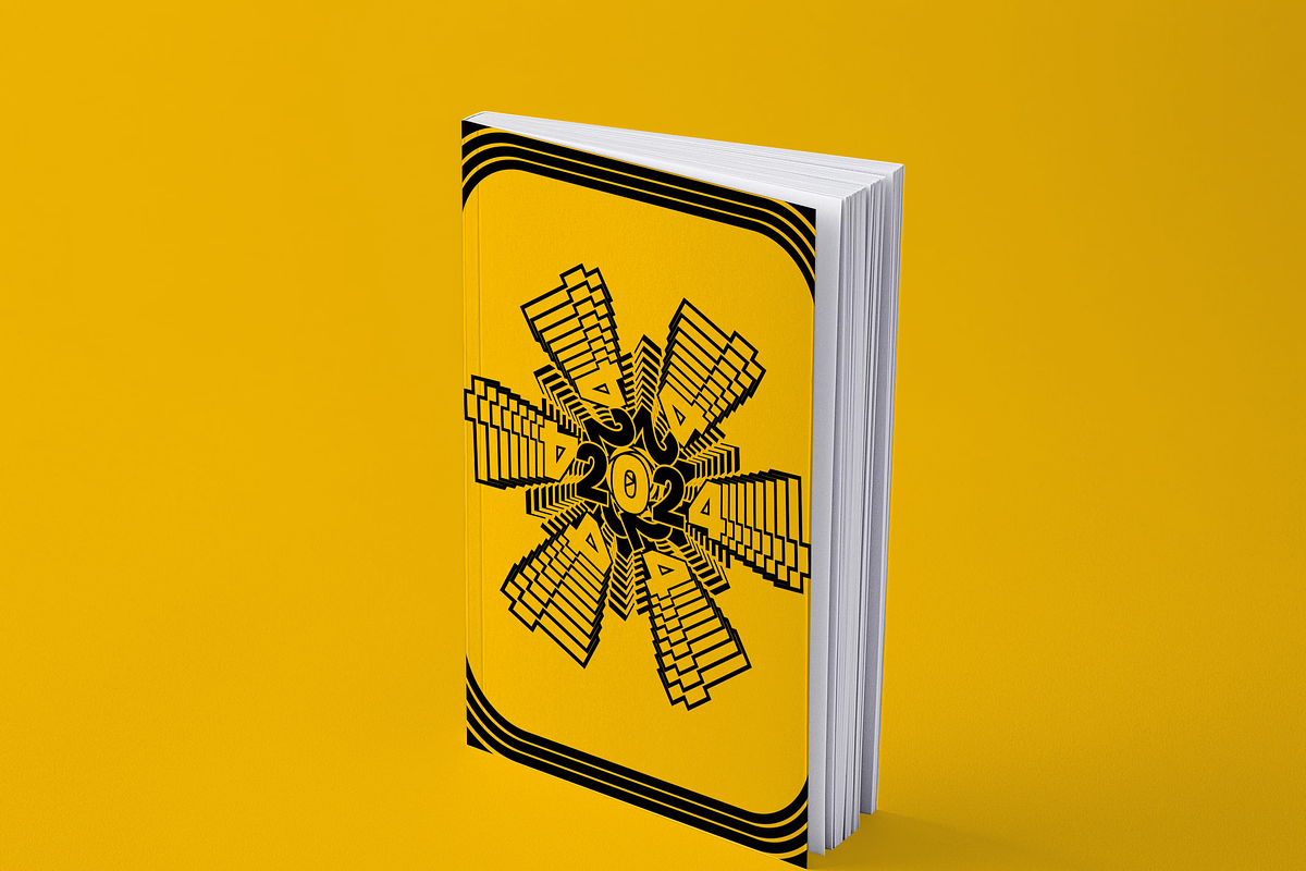 2024 typography style cover design, a Poster Template by NJ Himel (Photo 11 of 18)