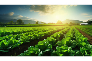 green cover organic background ai, an Abstract Photo by pikepicture