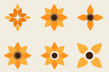 Flower Petal Ornament V4