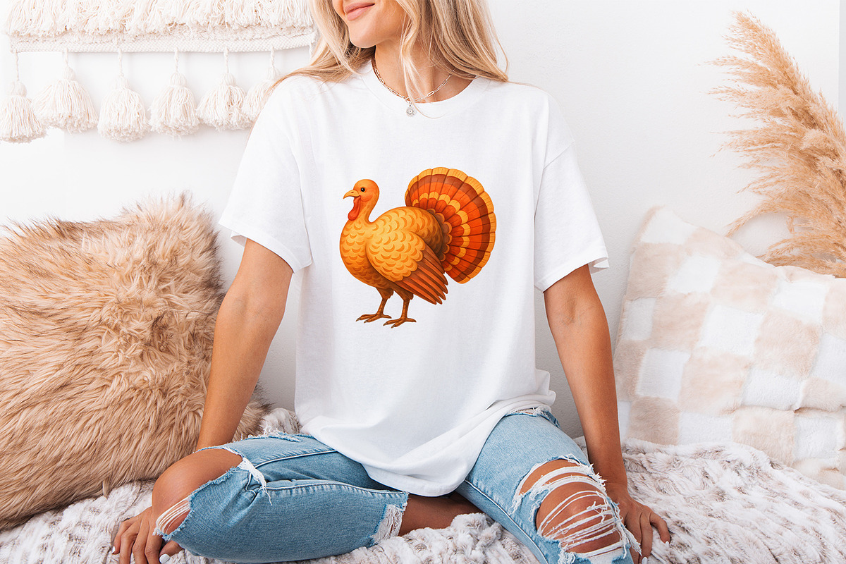 Thanksgiving Turkey PNG, Fall, an Illustration by SharpMarketplace (Photo 3 of 9)