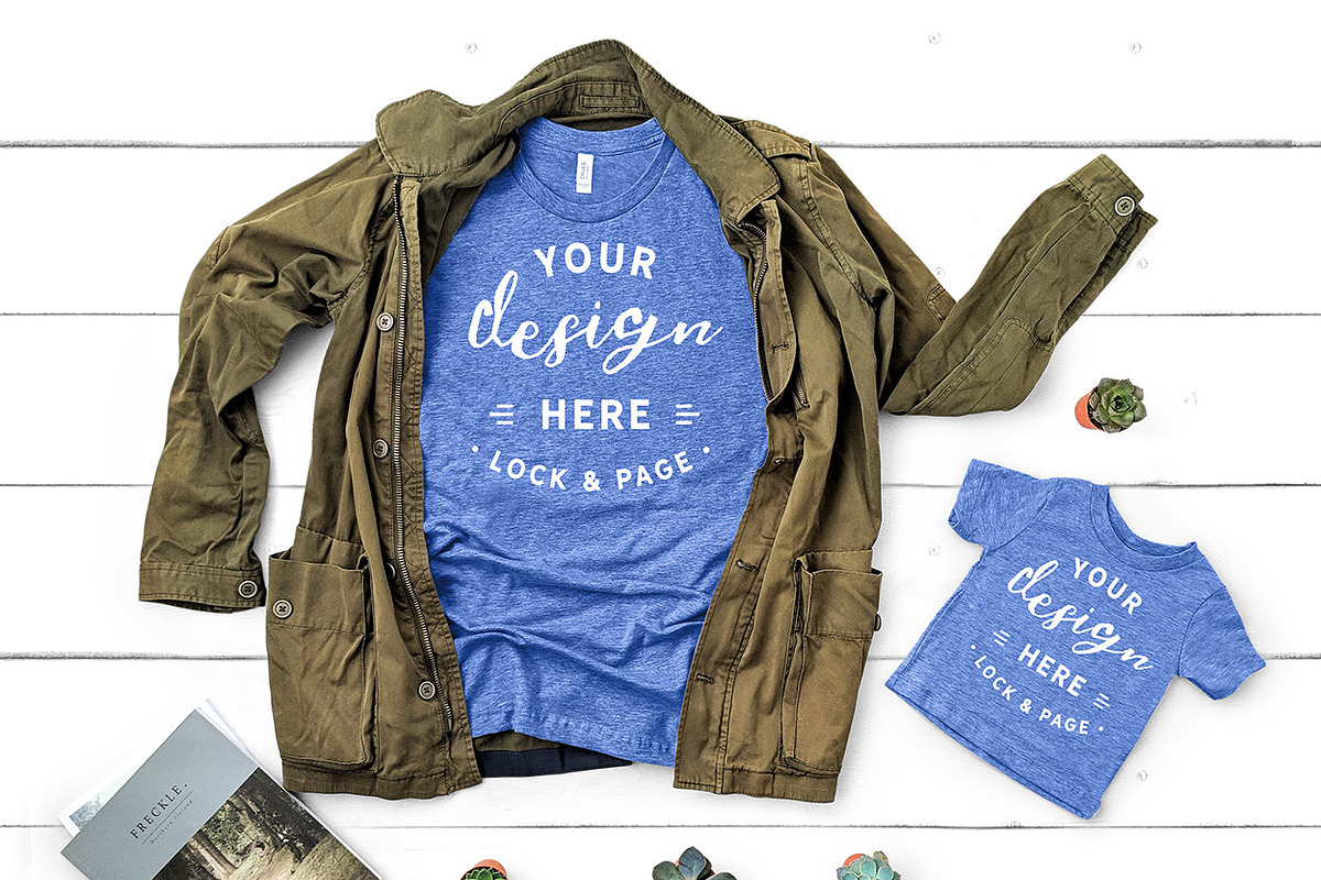 T-Shirt Mockup Bundle Bella Canvas, a Shirt Mockup by lock and page (Photo 34 of 71)