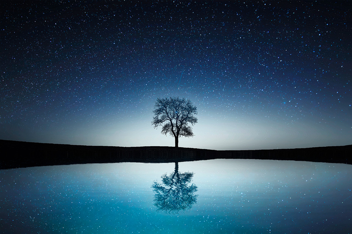 Night Sky Background Overlays, an Action Add-On by PhotoSpirit (Photo 3 of 12)