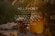 HELLO HONEY ORGANIC TYPEFACE, a Handwritten Font by Caroline Holm Design (Thumbnail 2 of 5)