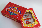 Circus Box Birthday Invitation, an Invitation Template by Pegaconleche Papercute (Thumbnail 2 of 4)