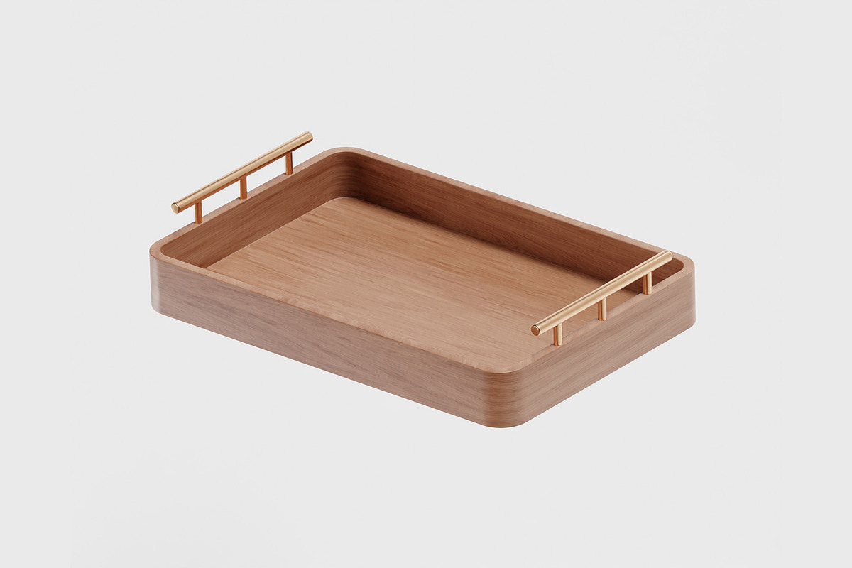 Tray 3d model, an Object 3D Model by fahad121 (Photo 1 of 5)