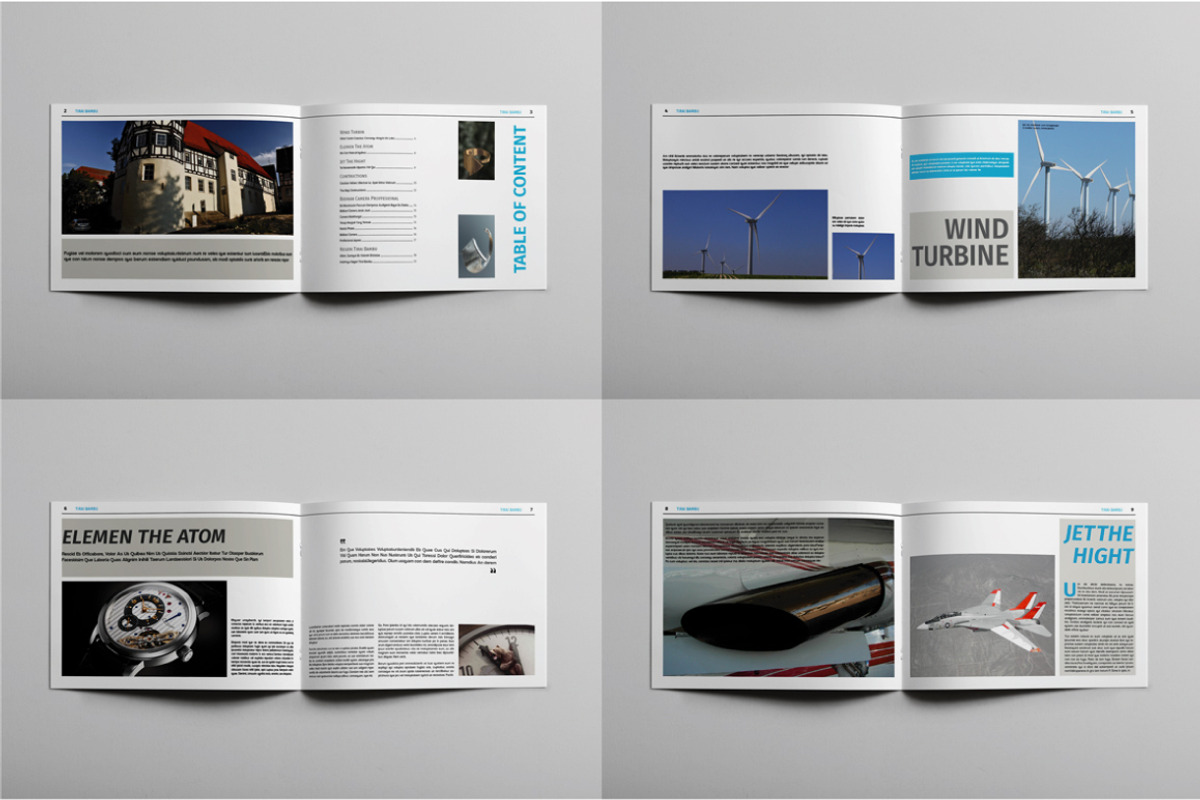A4 & A5 Portfolio, a Brochure Template by marone (Photo 2 of 5)