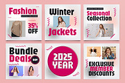 Winter Fashion Social Media, a Social Media Template by ContestDesign (Thumbnail 2 of 3)