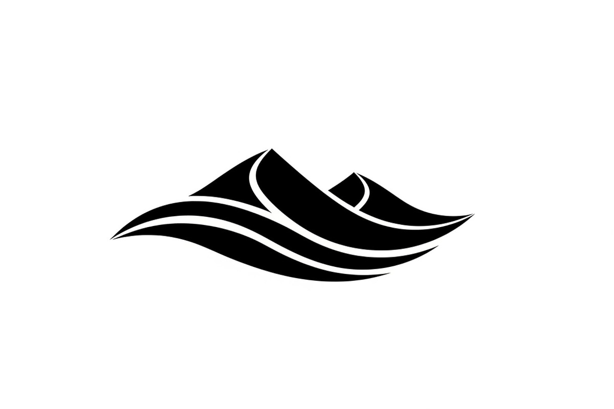 Abstract Mountain Wave SVG Bundle, an Illustration by Gaye Art (Photo 10 of 31)
