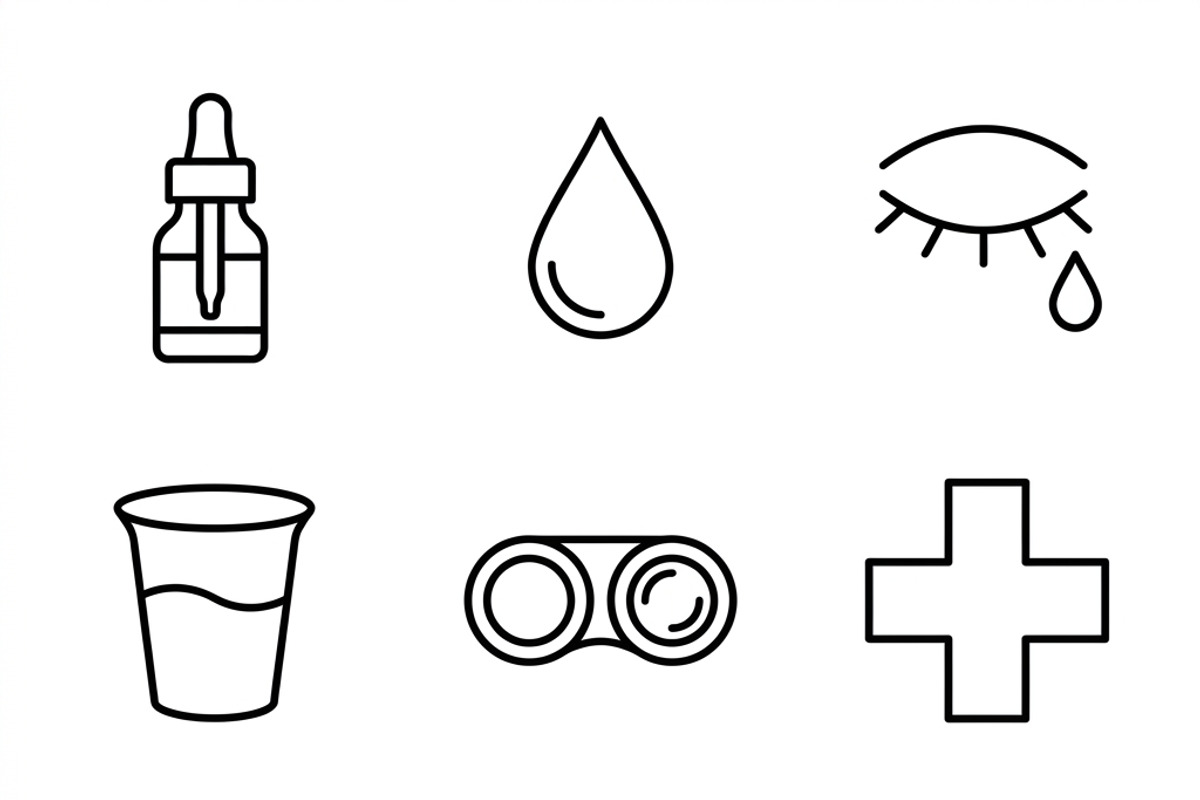 Bundles Set Optical Store Icons, an Outline Icon by adenpinkstore (Photo 9 of 44)