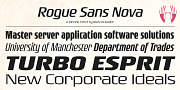 Rogue Sans Nova, a Sans Serif Font by Device (Thumbnail 4 of 5)