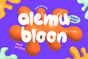 Alemu Bloon - Playful Handwritten, a Handwritten Font by Samtiv Studio (Thumbnail 1 of 7)