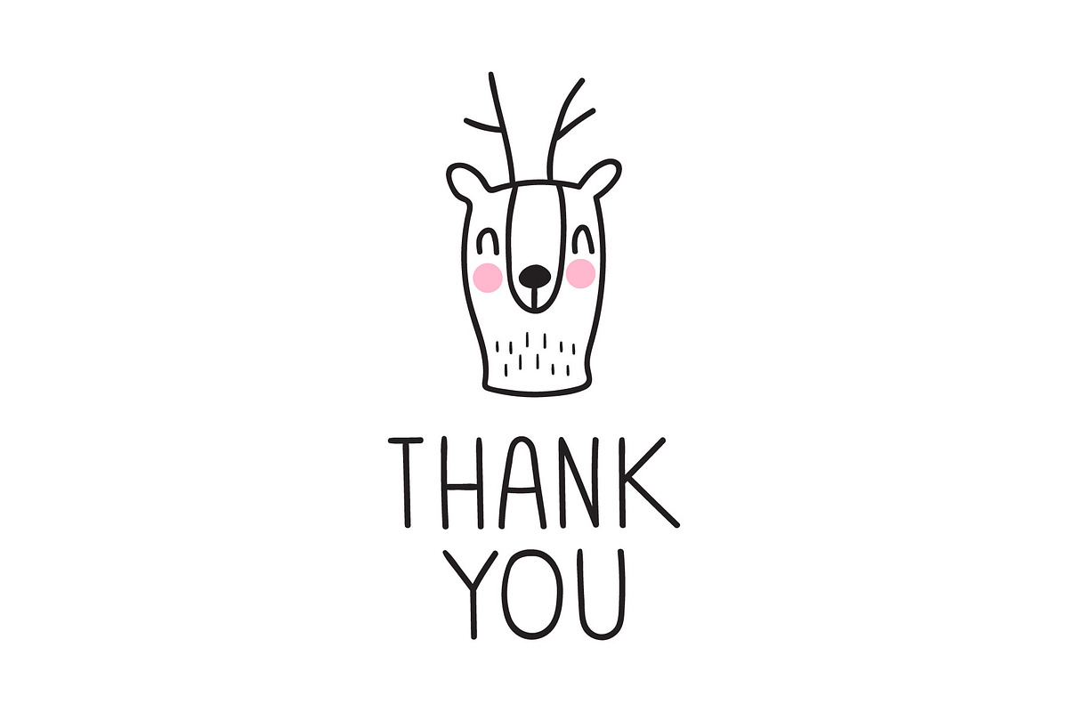Scandinavian animals Kids collection, an Animal Illustration by cutelevindesign (Photo 9 of 9)