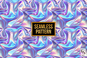 Holographic Silk Satin Digital Paper, a Pattern Graphic by Creative Store (Thumbnail 4 of 5)