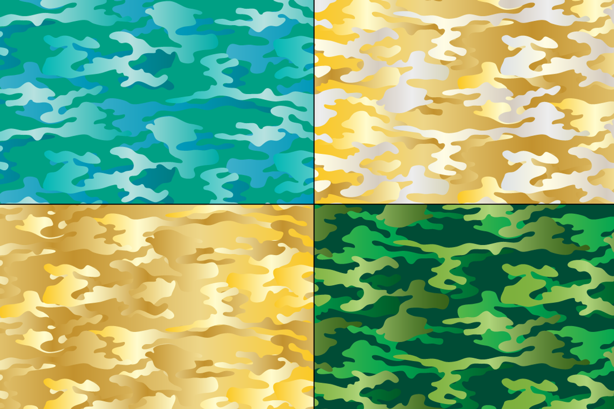 Seamless Camouflage Patterns preview 5
