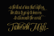 Trauville, a Script Font by Eurotypo (Thumbnail 4 of 6)