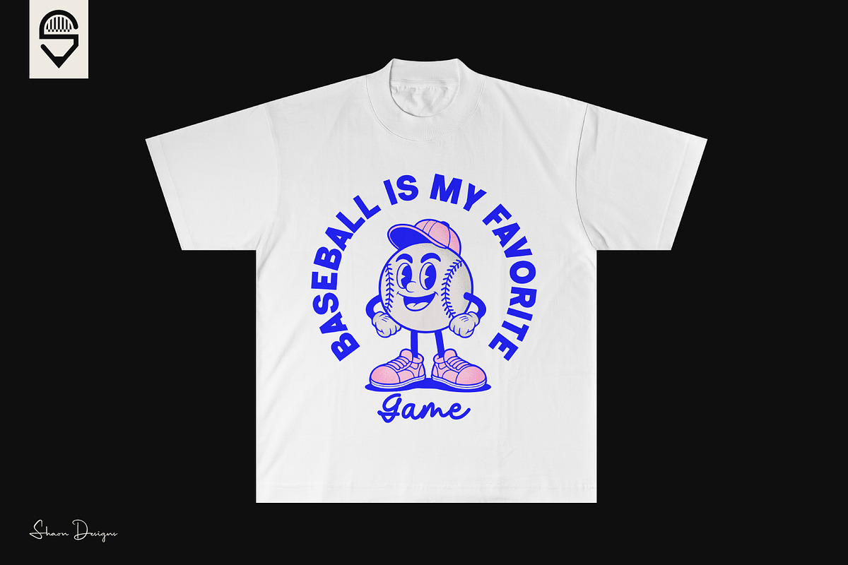 Baseball Is My Favorite Game, a Sport Illustration by shaondesigns (Photo 2 of 4)