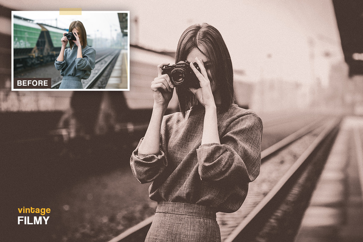 Vintage - Desktop & Mobile Presets preview 7