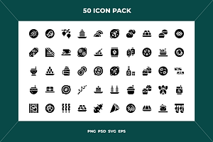Brazilian food icons, an Icon by Wencory