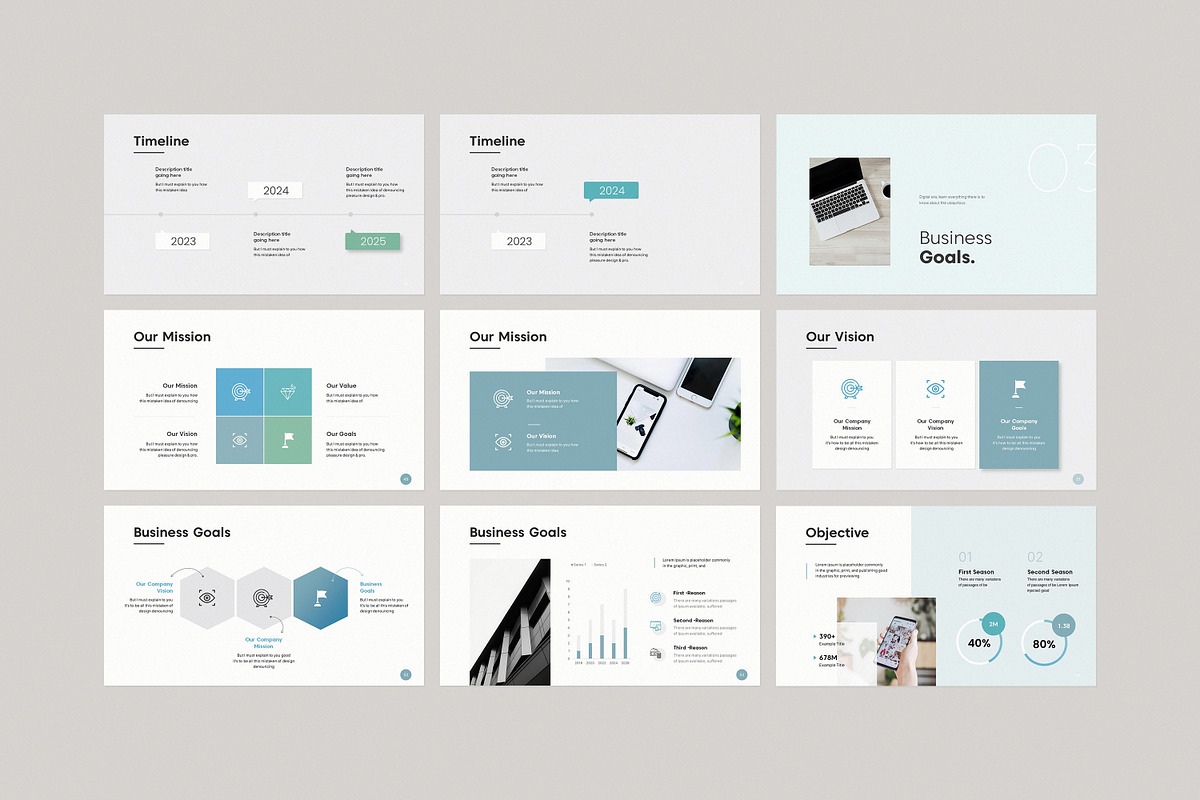 Business Pitch Deck PowerPoint, a Presentation Template by GoldenPixelStudio (Photo 14 of 29)