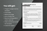 ATS Resume Template Google Docs, a Resume Template by bonadigitals (Thumbnail 4 of 5)
