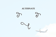 Airplane | Script Font, a Handwritten Font by Scratchones (Thumbnail 8 of 9)