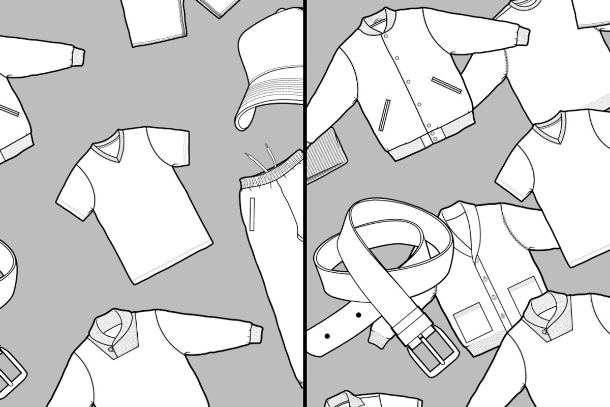 50+ Vector Fashion Templates, a Shirt Mockup by 365GFX (Photo 2 of 3)