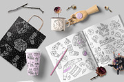 Hygge, cozy home set, a Graphic by WinWinFolly (Thumbnail 2 of 6)