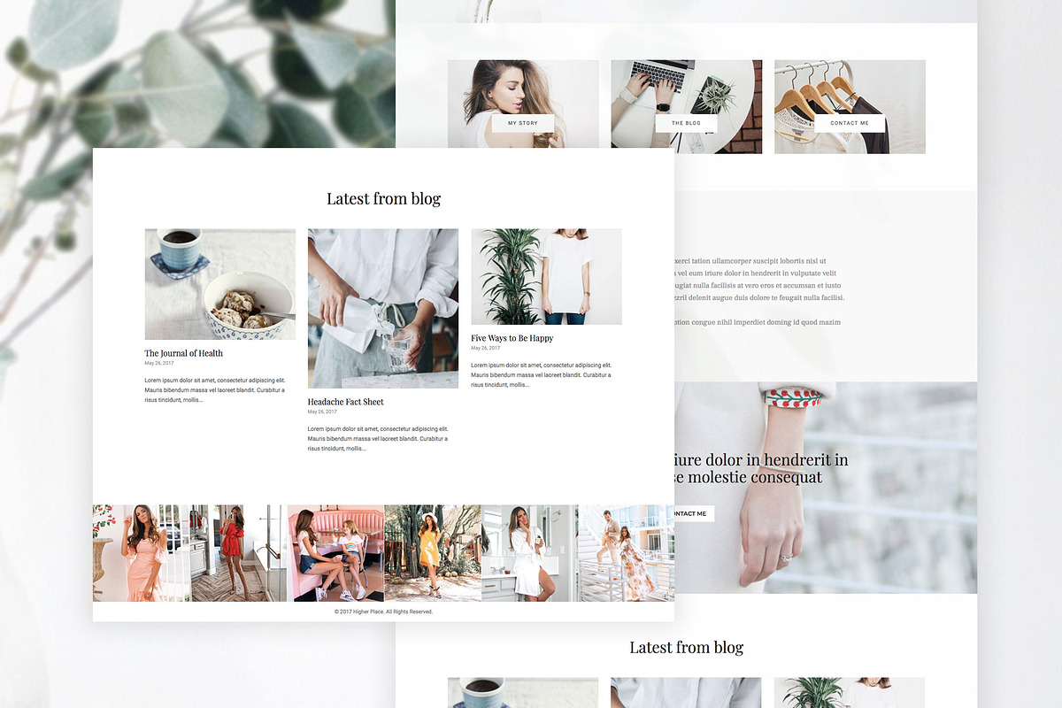 Clarity - Minimal WordPress Theme, a WordPress Template by EasyBlog Themes (Photo 4 of 5)