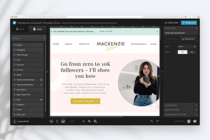 Showit Website Template Coaches, VA