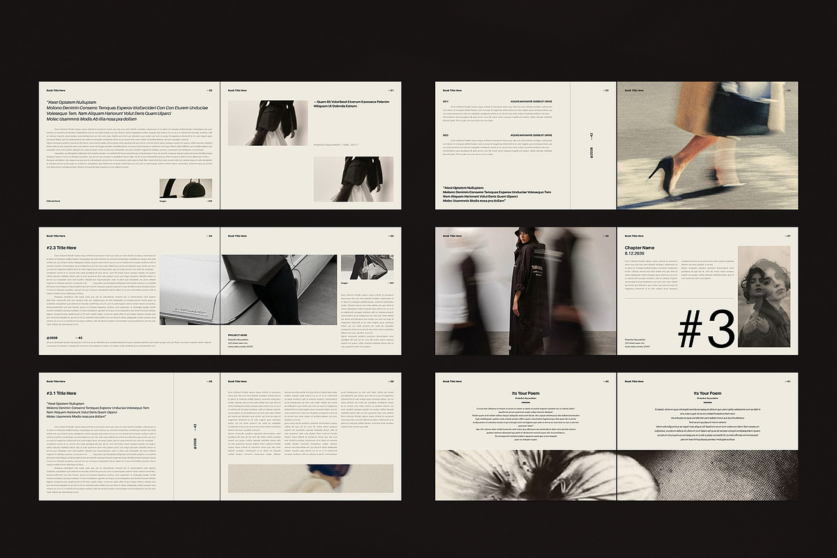 Editorial Magazine & Book Layout, a Magazine Template by TemplateFolio-Shop (Photo 11 of 21)