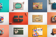 Gift Box Mockups Bundle, a Packaging Mockup by Custom Scene (Thumbnail 3 of 12)