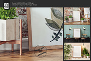 Wooden Picture Frame Mockup, a Print Template by SD Mockup (Thumbnail 4 of 4)