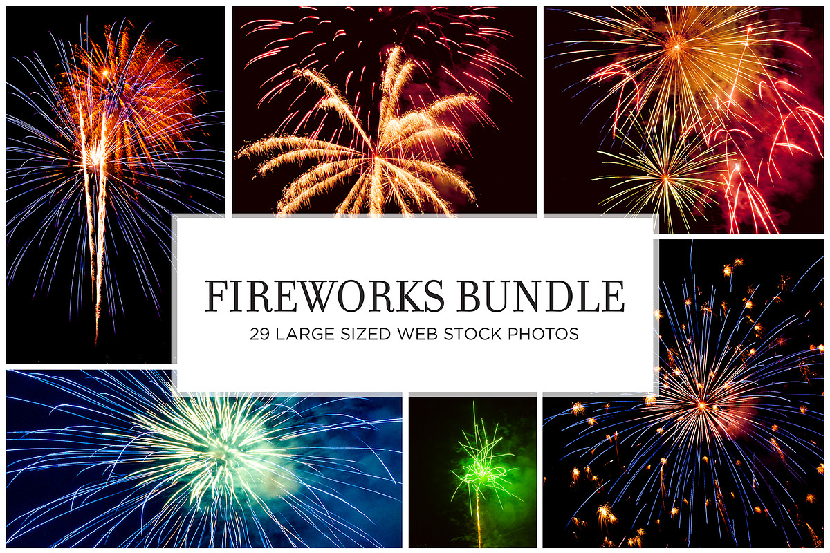 Firework Web Stock Bundle, a Holiday Photo by r.r.palacios (Photo 1 of 6)